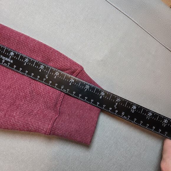 Coleman Sherpa Lined Snap Pullover Sweatshirt Men’s XL Maroon Fleece - Picture 11 of 12